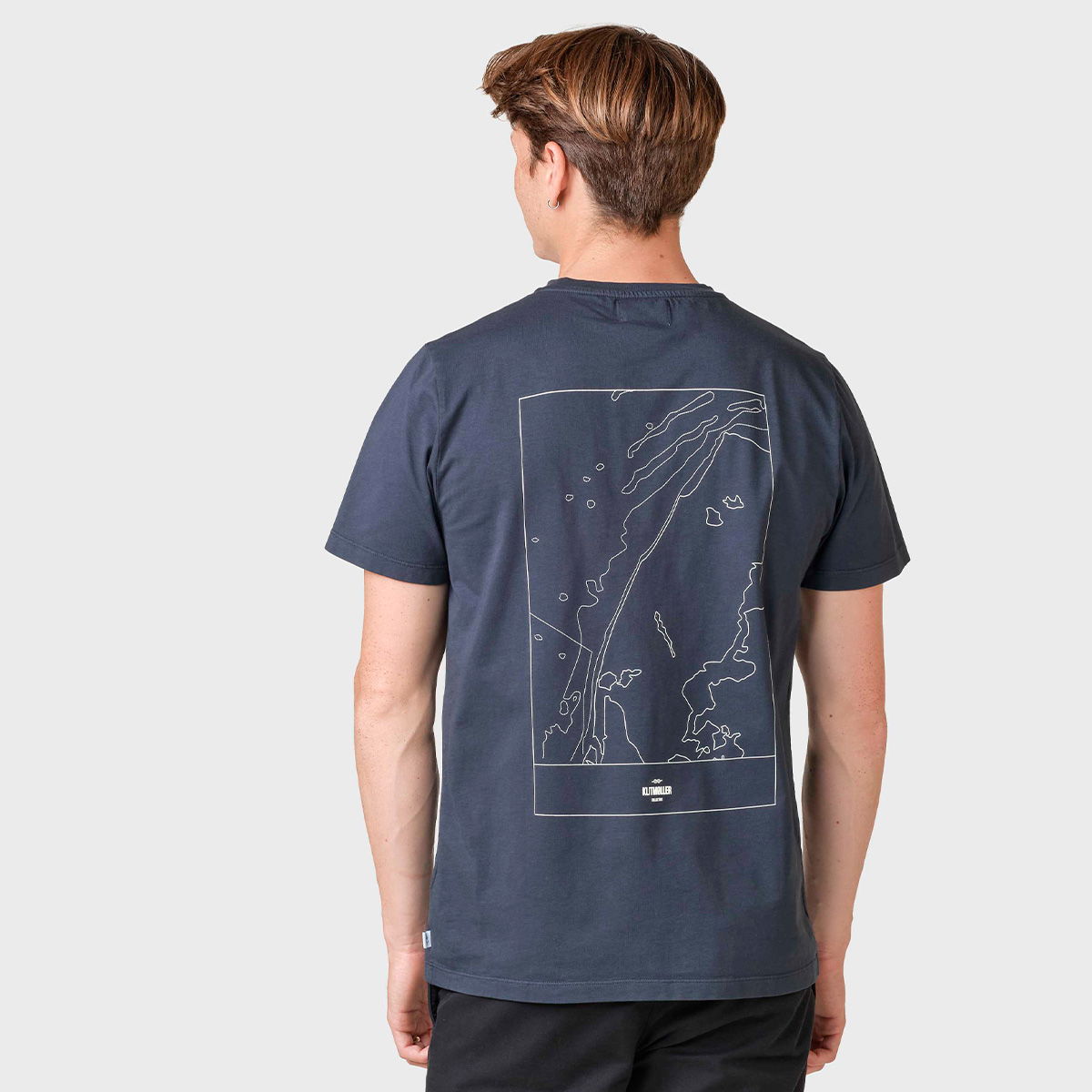 Klitmøller Collective Karlo T-shirt, herre (Navy) - Spejder Sport