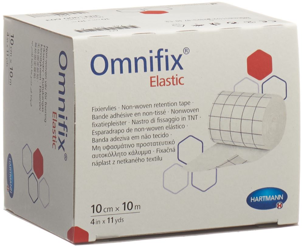 Omnifix Fixationsvlies<br>1 Stück, 10cmx10m, elastic weiss