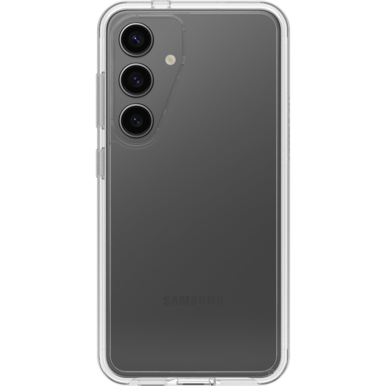Samsung Galaxy S24 Antimikrobielle Schutz Hülle Symmetry Series Recycelter Kunststoff (77-94584) - Transparent
