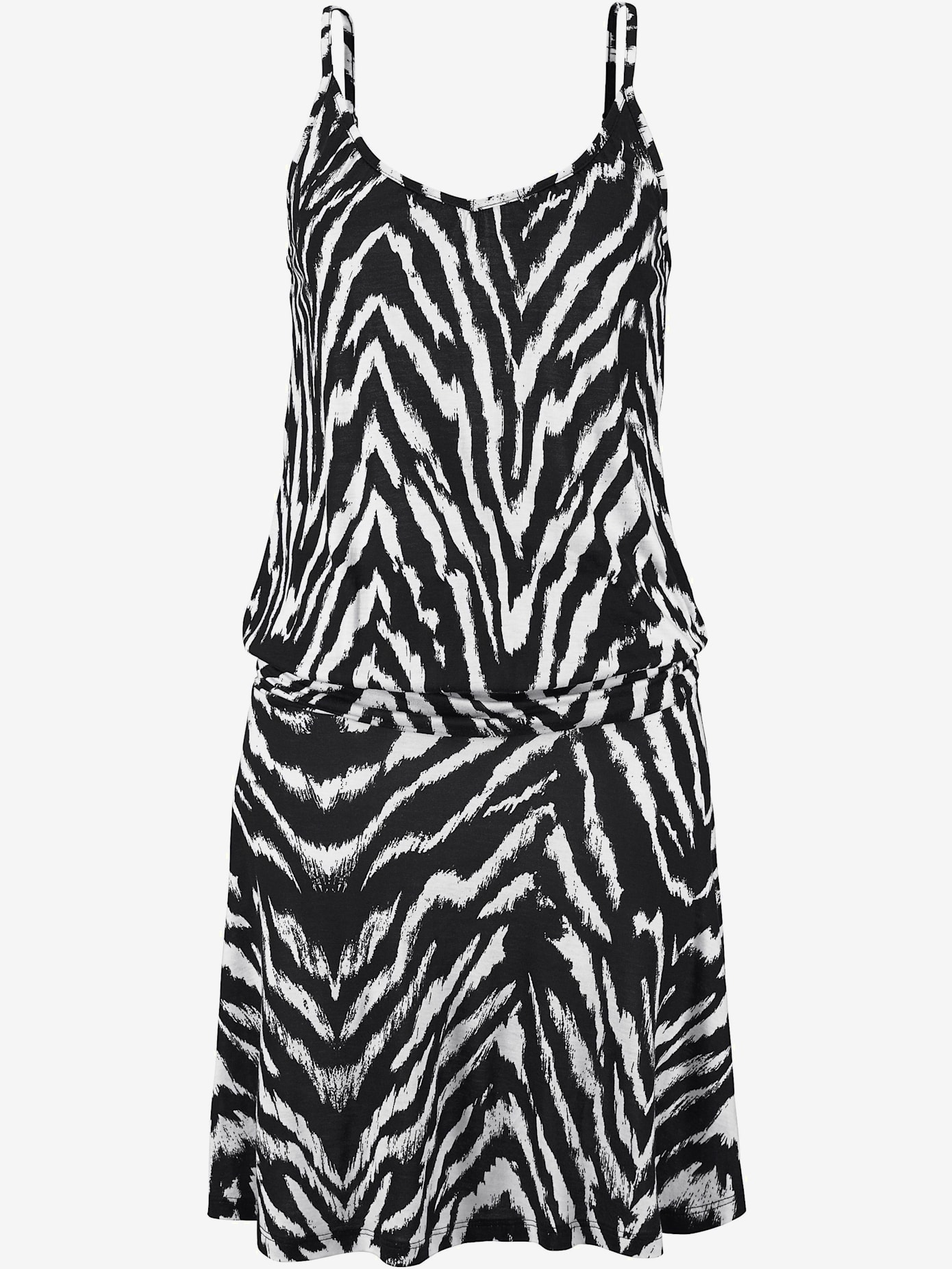 Robe de plage courte imprimée