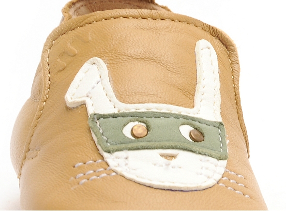 Easy peasy chaussons bebe my bluemoo gangster marron