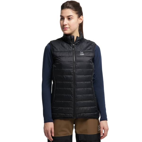 Doudoune randonnée HAGLÖFS SPIRE MIMIC VEST W TRUE BLACK