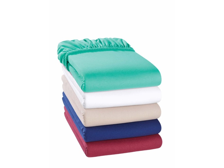 Hoeslaken jersey katoen 90-100 x 200 cm
