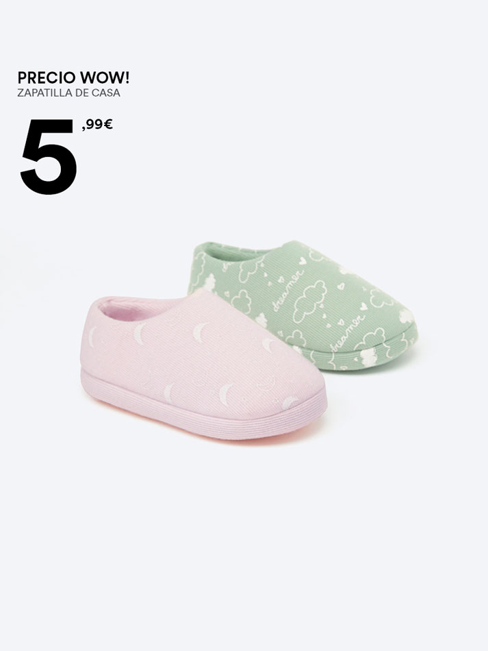 Pantufa de casa - Malva