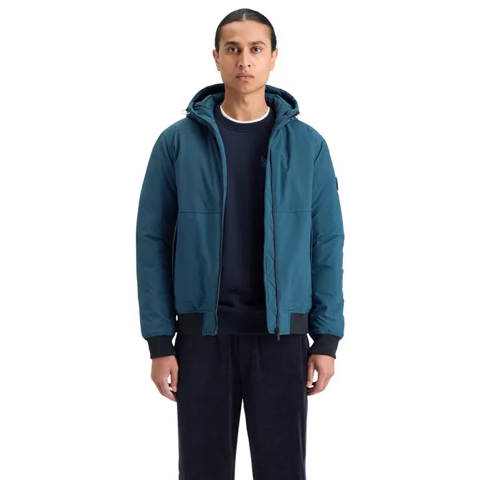 Scotch & Soda Classic Stretch Hooded Softshell Heren