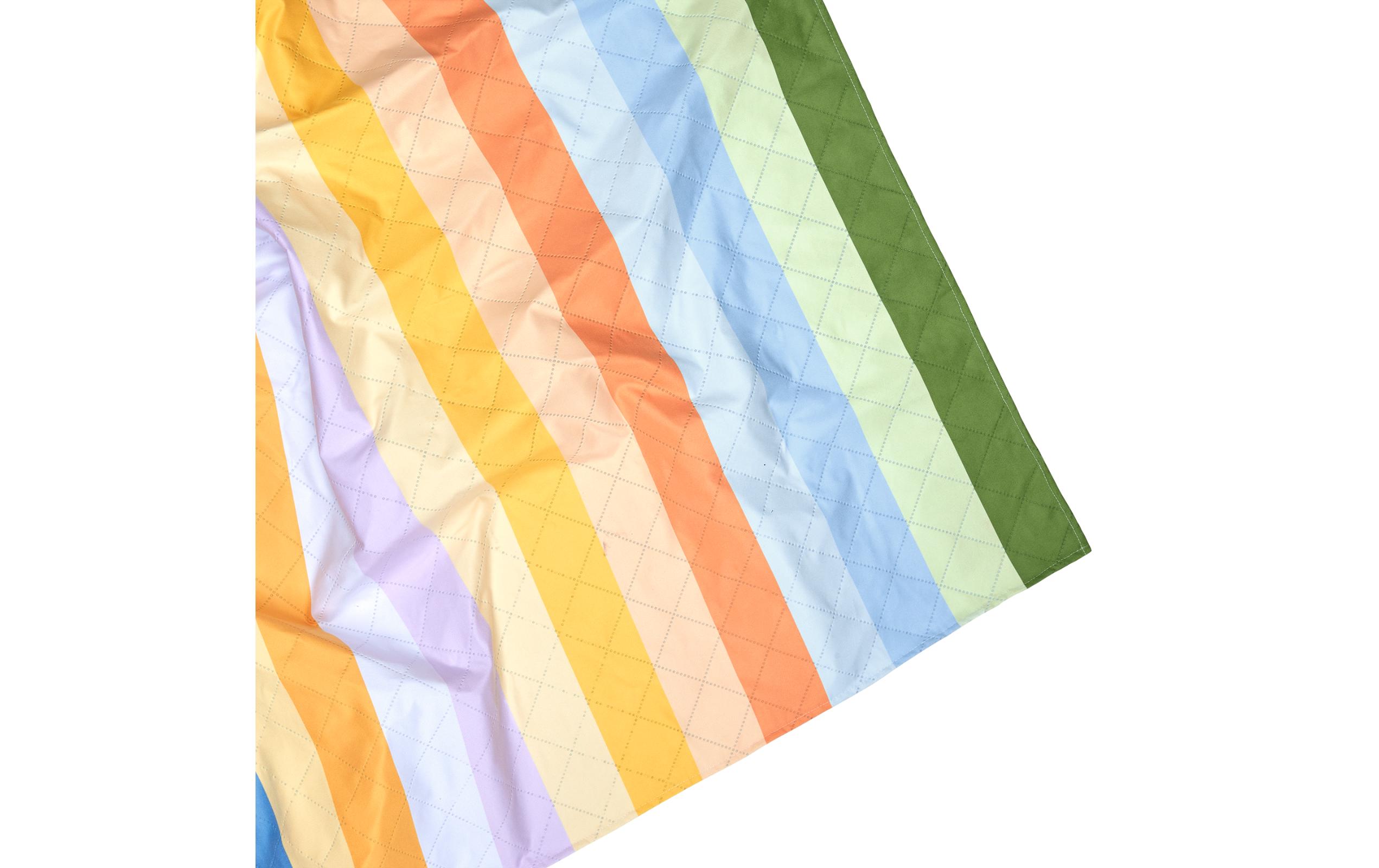 Picknickdecke Candy Stripes 170 cm x 240 cm,Praktische Picknick-Decke aus 100% recycliertem Polyester