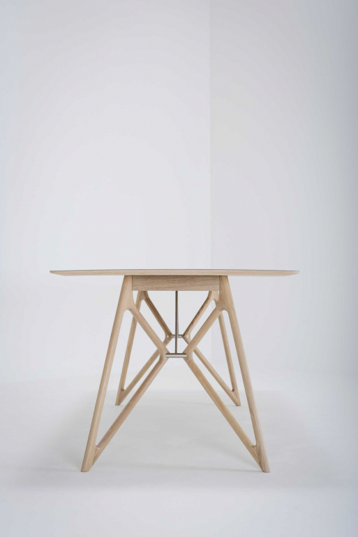 Gazzda Tink Tafel linoleum 200x90 whitewash Dark Olive