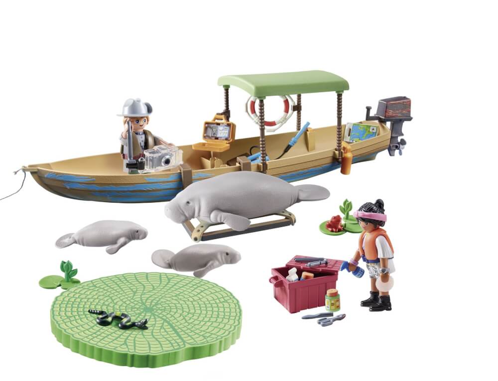 PLAYMOBIL 71010 Wiltopia -  Bootsausflug zu den Seekühen