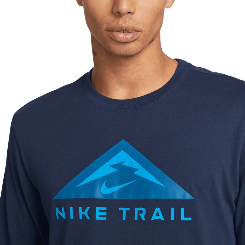 Nike Dri-FIT Trail Langærmet Løbe T-shirt Herre