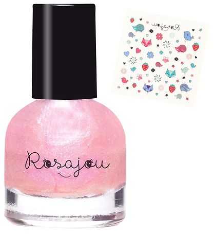 Rosajou Nagellack. Nagelsticker - Magie