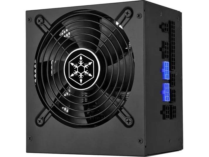 SilverStone Strider Platinum series ST75F-PT - V1.1 - strømforsyning (intern) - ATX12V 2.4/ EPS12V - 80 PLUS Platinum - AC 90-264 V - 750 Watt - aktiv PFC - sort