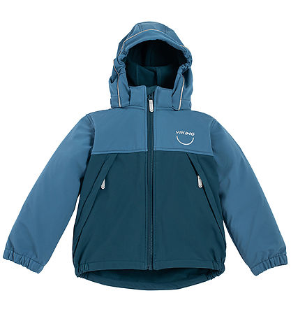 Viking Softshelljacke m. Fleece - Play - Denim