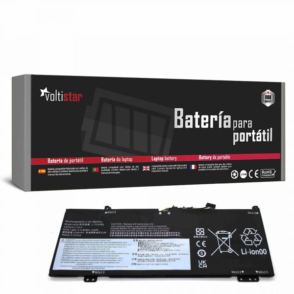 Voltistar Bateria para Portatil Lenovo Ideapad 530s-14arr 530s-14ikb 81ek Series L17c4pb0