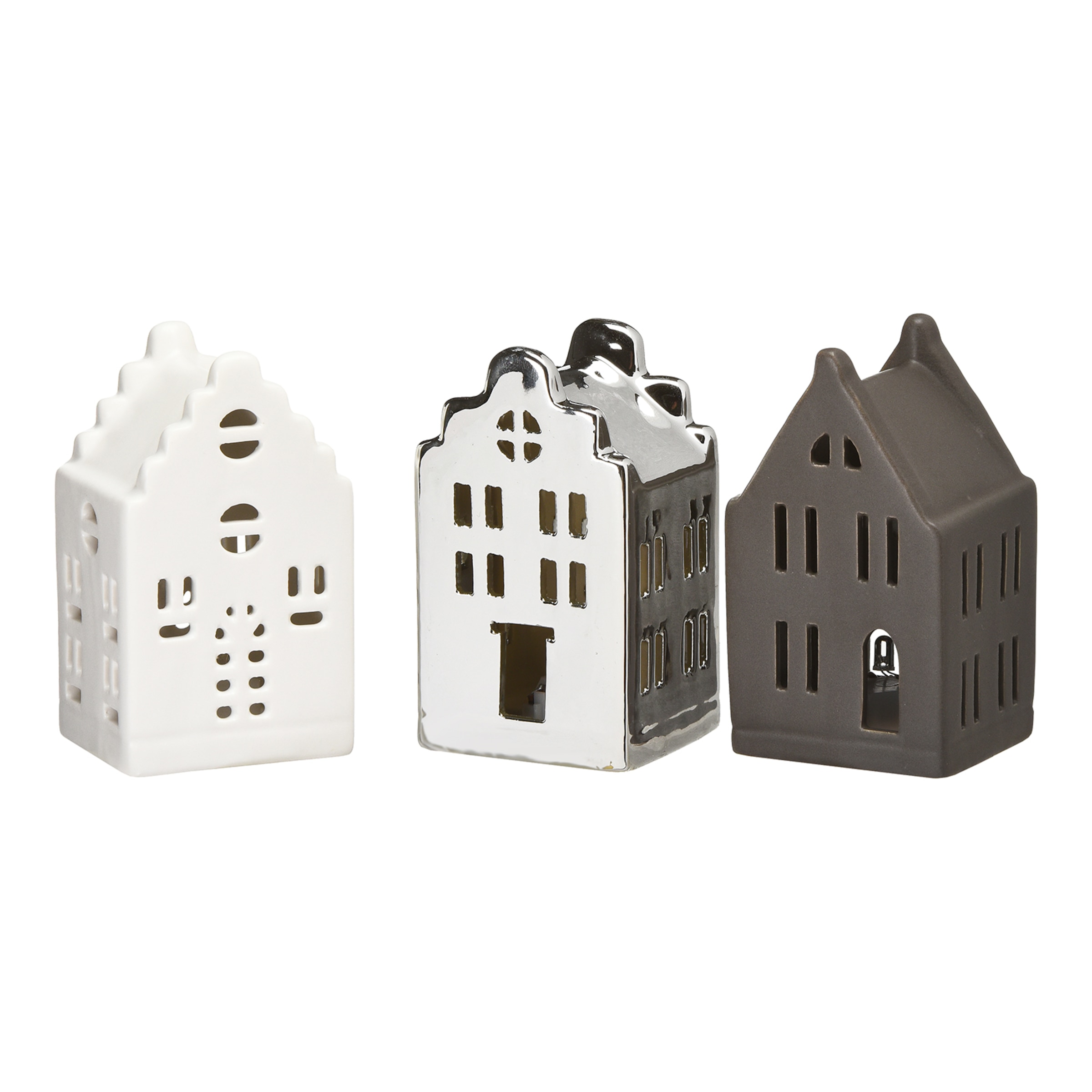silber, 3-teilig