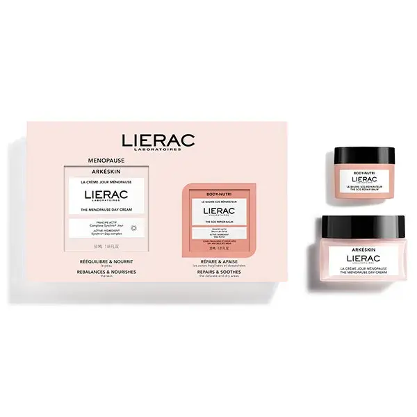 Kit de presente Lierac ARKESKIN Menopausa - Creme de dia 50ml + Bálsamo SOS 30ml