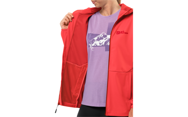 Jack Wolfskin Feldberg Hoody Damen Softshelljacke