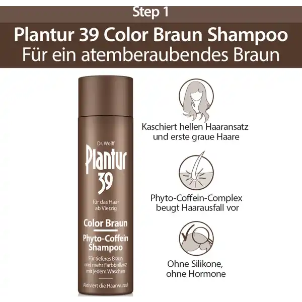 Color Braun Phyto-Coffein-Shampoo