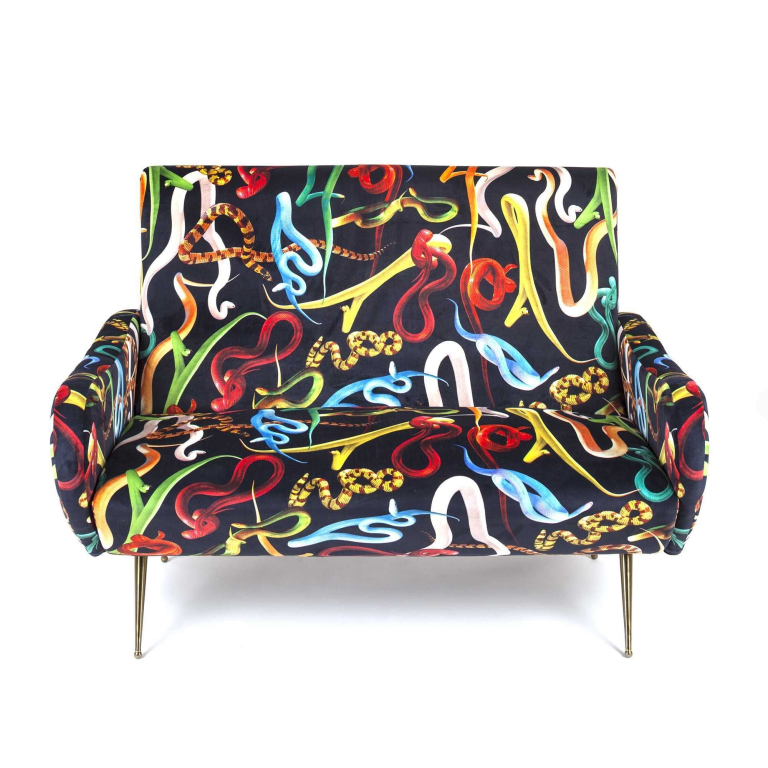 Seletti Toiletpaper Lounge sofa 2-zits Snakes