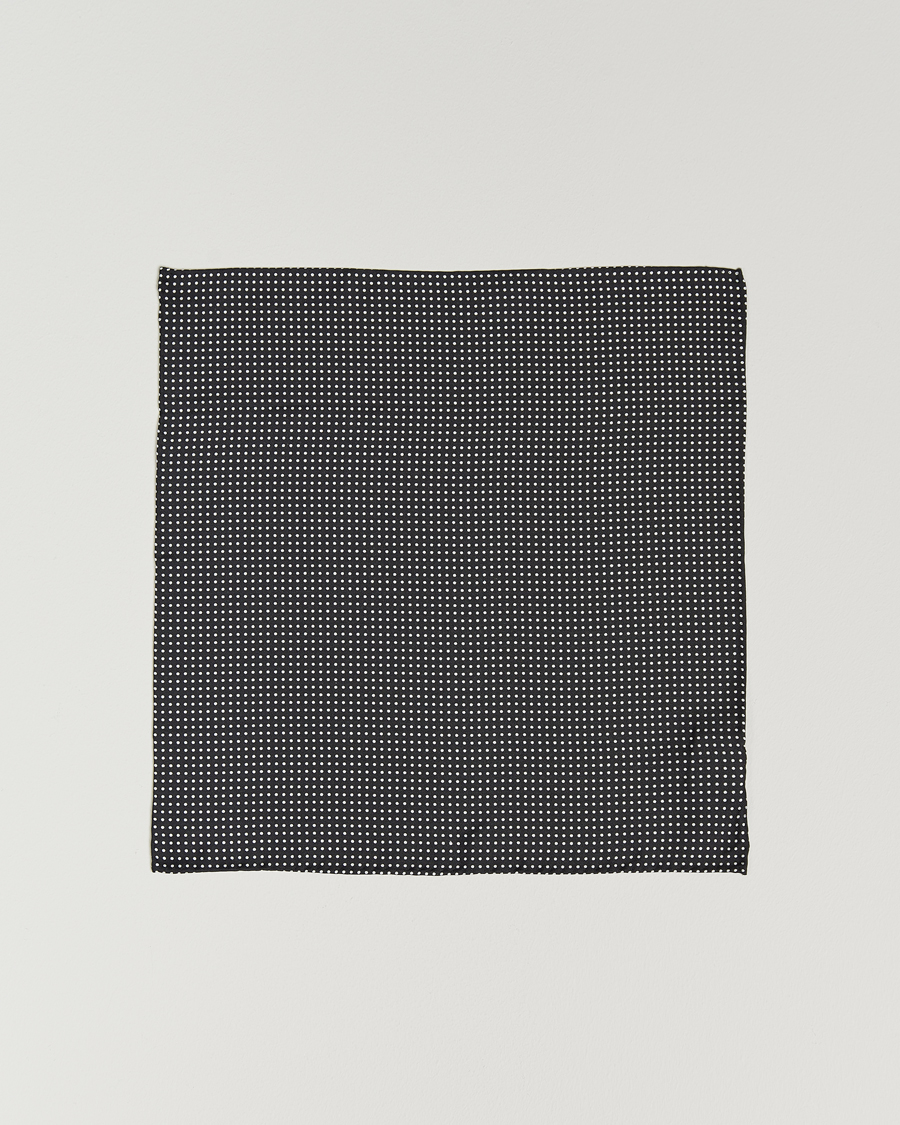 Amanda Christensen Handkerchief Dot Silk Black