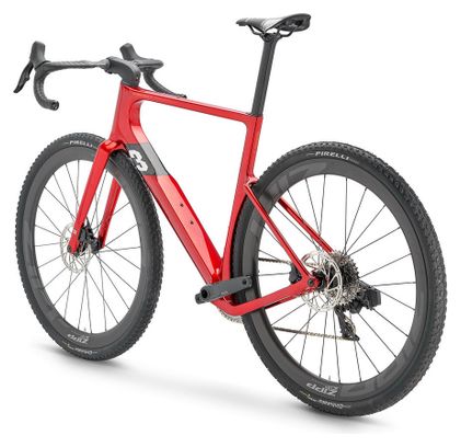 Gravel Bike 3T RaceMax Italia Sram Rival eTap AXS 12V 700 mm Rouge