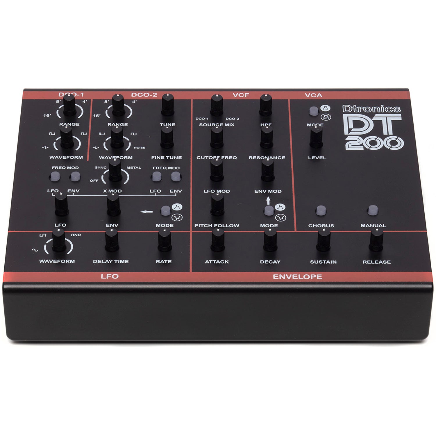 Dtronics DT-200 V3 controller voor Roland MKS-30, JX-3P en GR-700