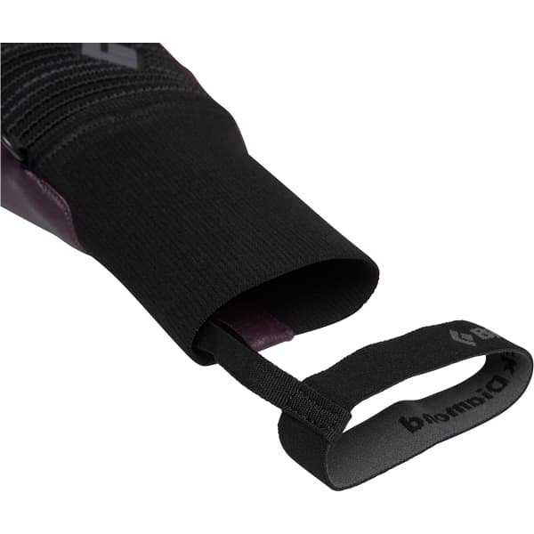 Moufle ski BLACK DIAMOND W SESSION KNIT MITTS BORDEAUX