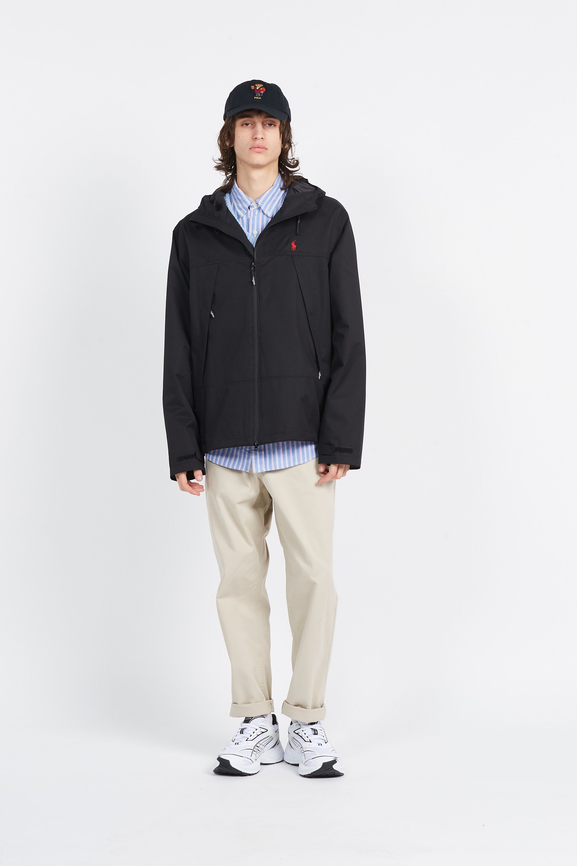 POLO RALPH LAUREN Pull 5/1 ROVING COTTON-SLS-VST Bleu