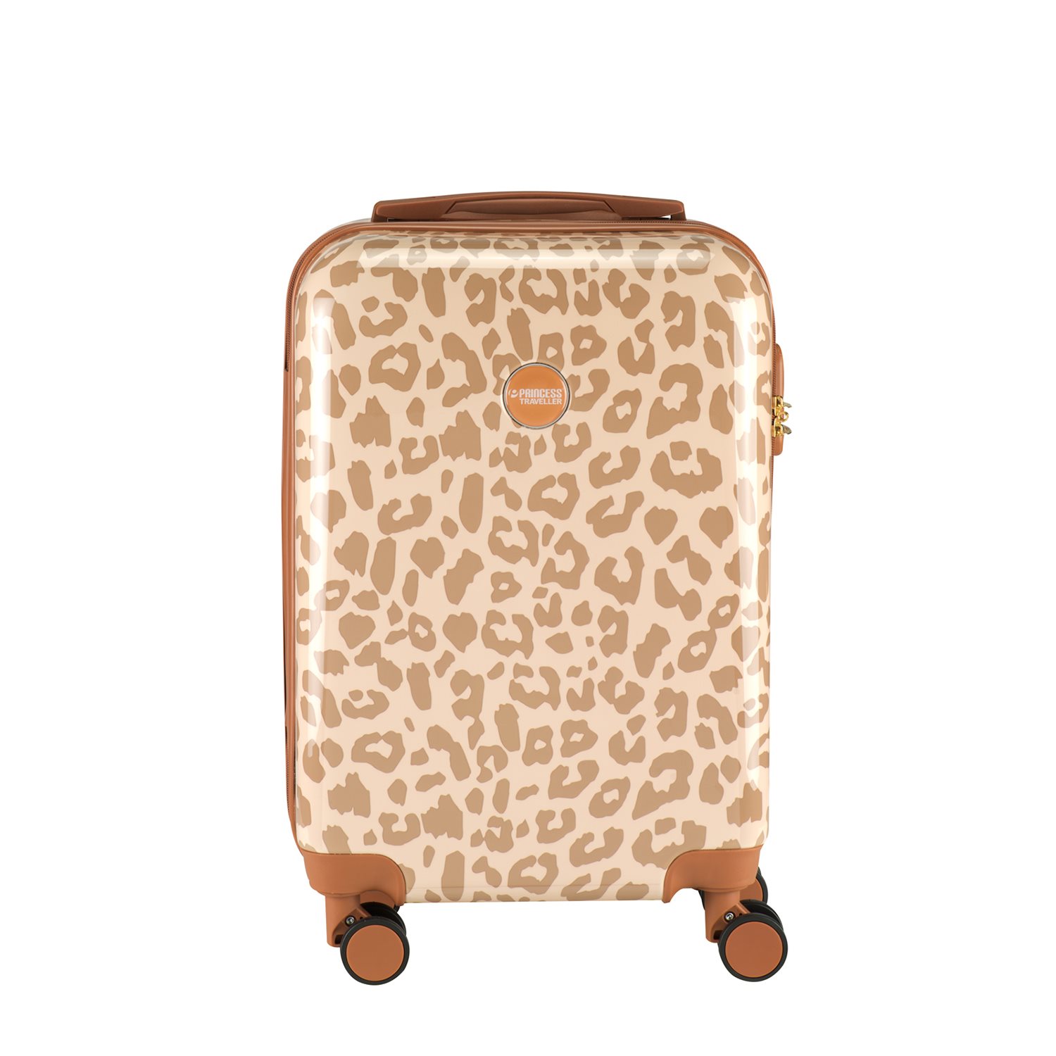 Princess Traveller Animal Print Cabin Trolley leopard