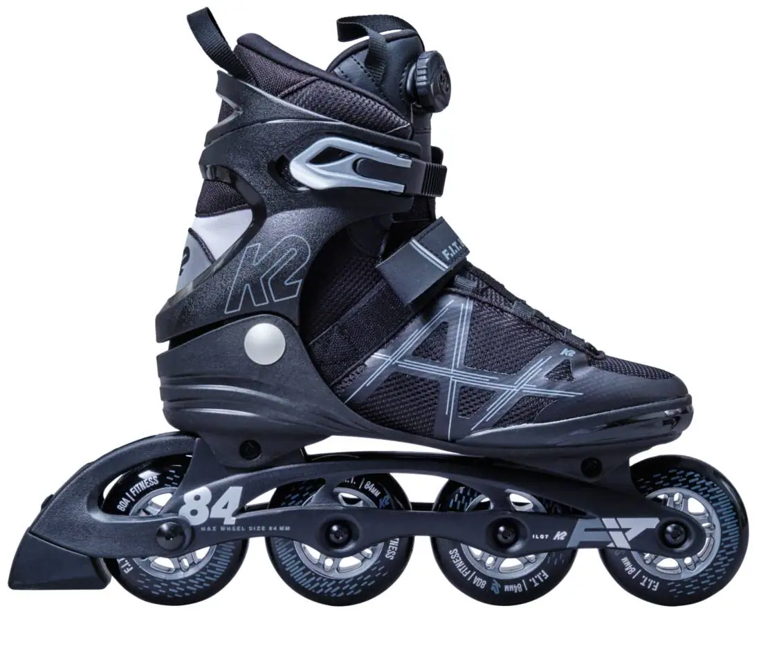 K2 F.I.T. 84 BOA Sort Inliners | SkatePro