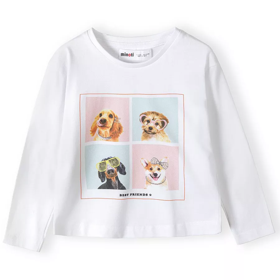 MINOTI Longsleeves Weiß