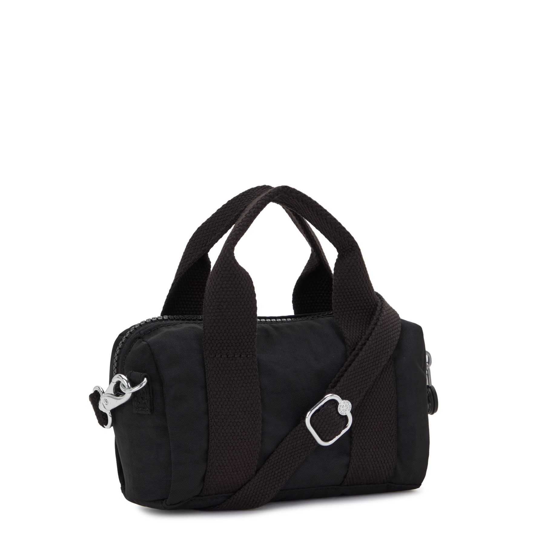 BINA MINI Sac à main compact avec bandoulière amovible - Black Noir