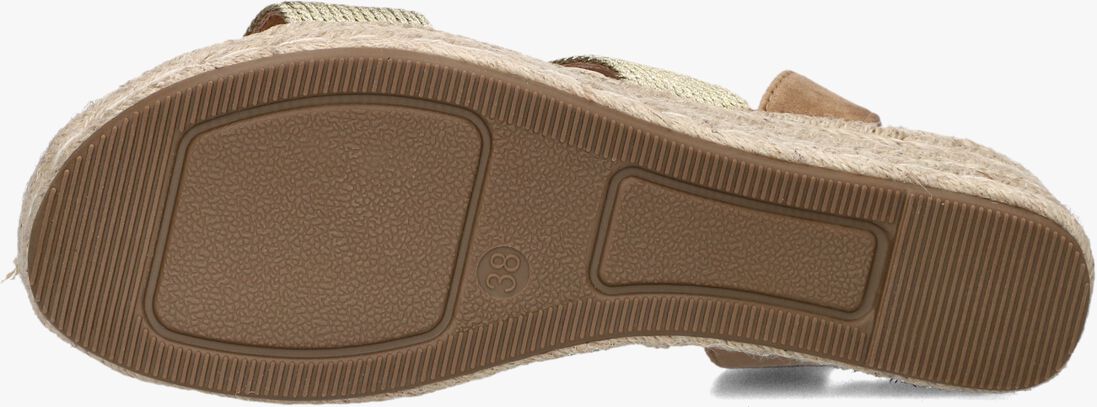 gouden ayana sandalen met hak 0047-17k
