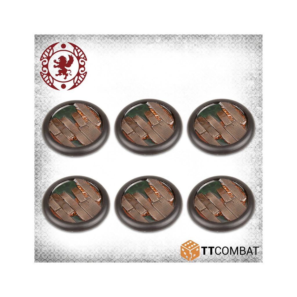 Carnevale - 50mm Sunken Wood Bases
