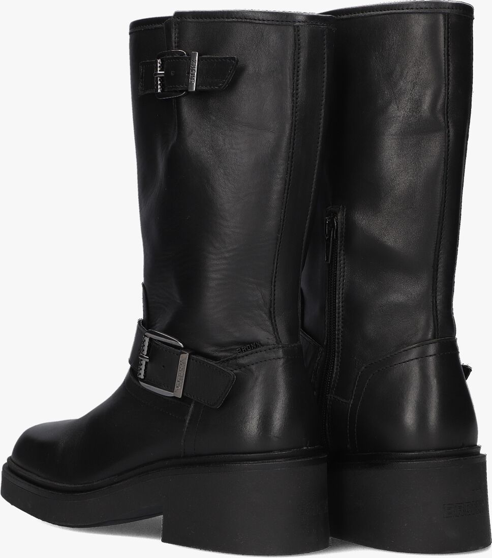 BRONX zwarte bronx biker boots daff-ey 47509