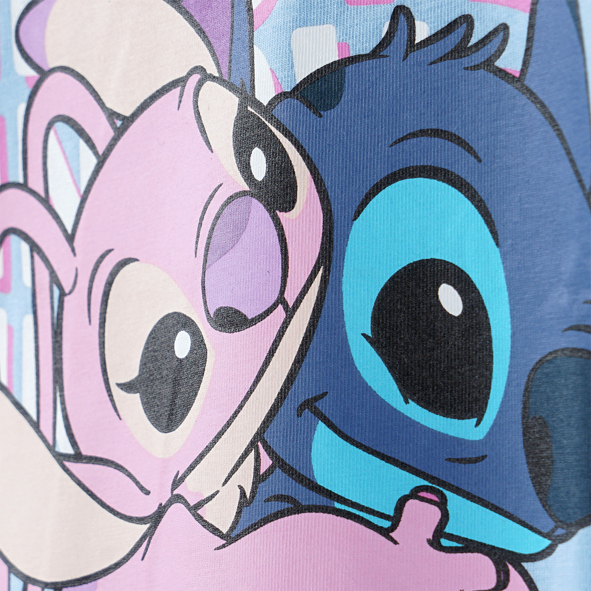 Topolino Disney Stitch T-Shirt mit Bio-Baumwolle hellblau