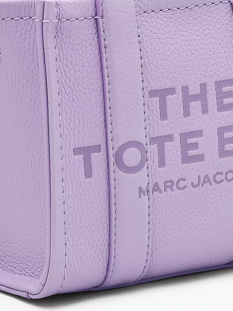 MARC JACOBS Ledertasche - Tote Bag THE MINI TOTE lila
