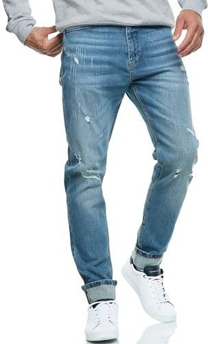 INDICODE JEANS Jeans 'Smalinos'  blauw denim