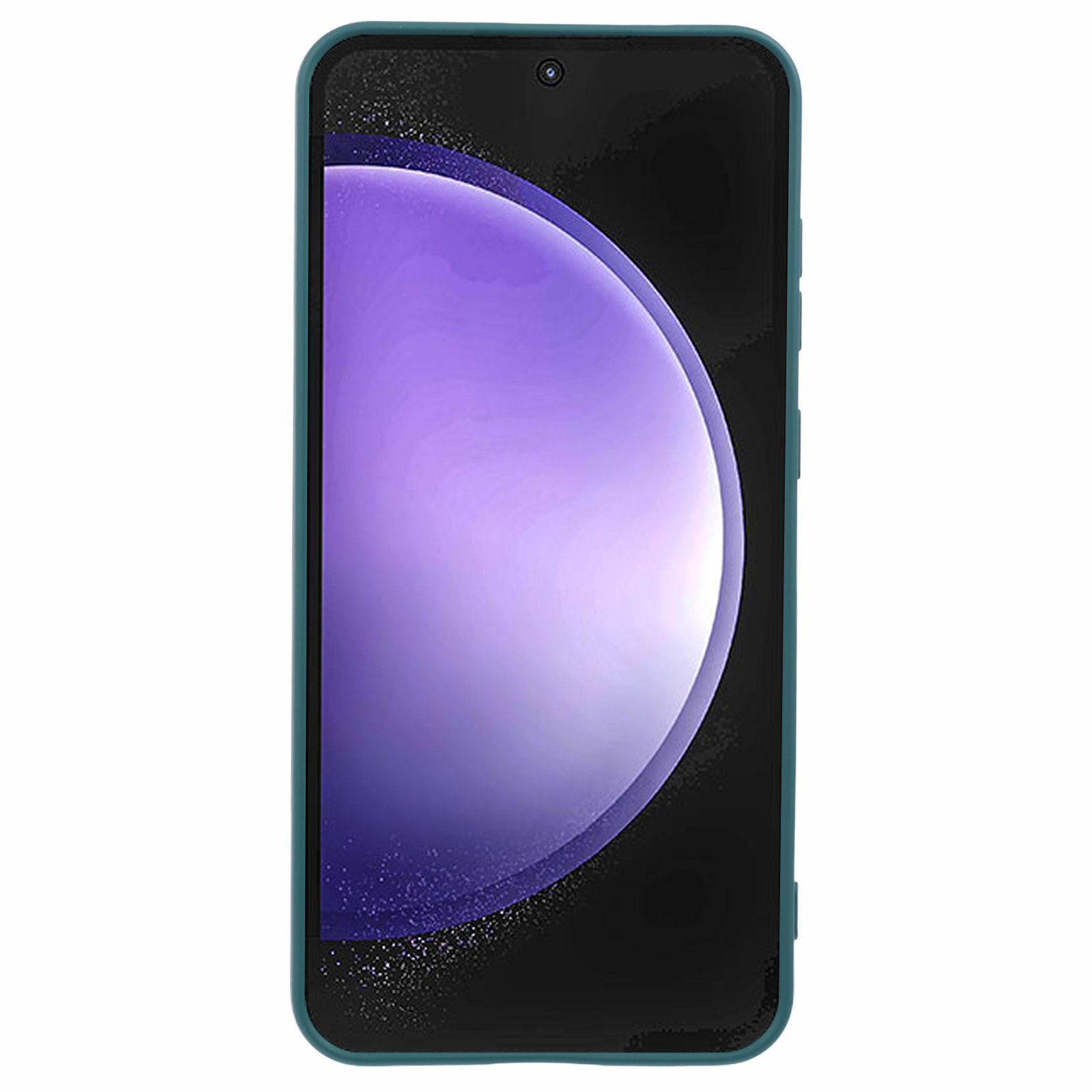 Samsung Galaxy S24 FE Gummi Case Hülle mit Kameraschutz - Petrol (Matt)