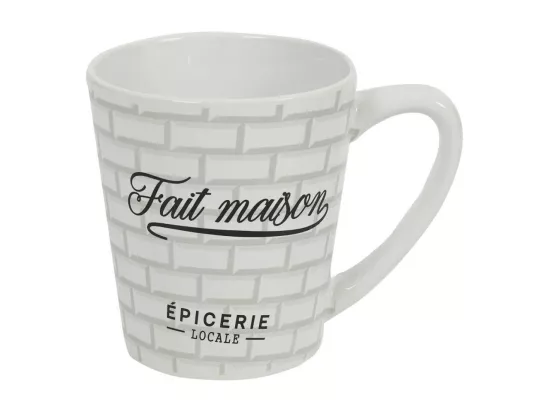 Lot de 6 Mugs en Porcelaine 