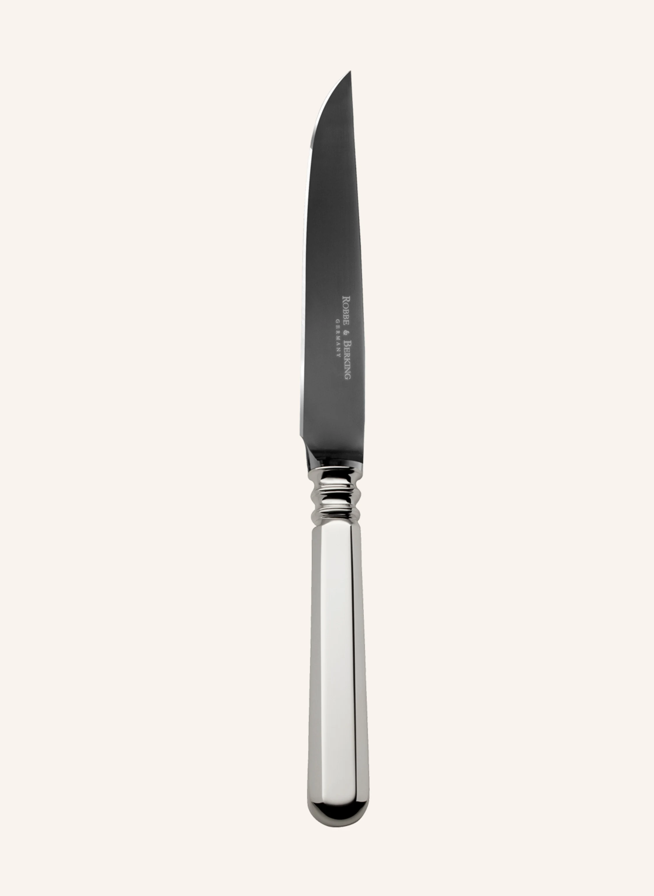 ROBBE & BERKING 4-tlg. Grillset ALT-SPATEN - FROZEN BLACK EDITION (925 Sterlingsilber)