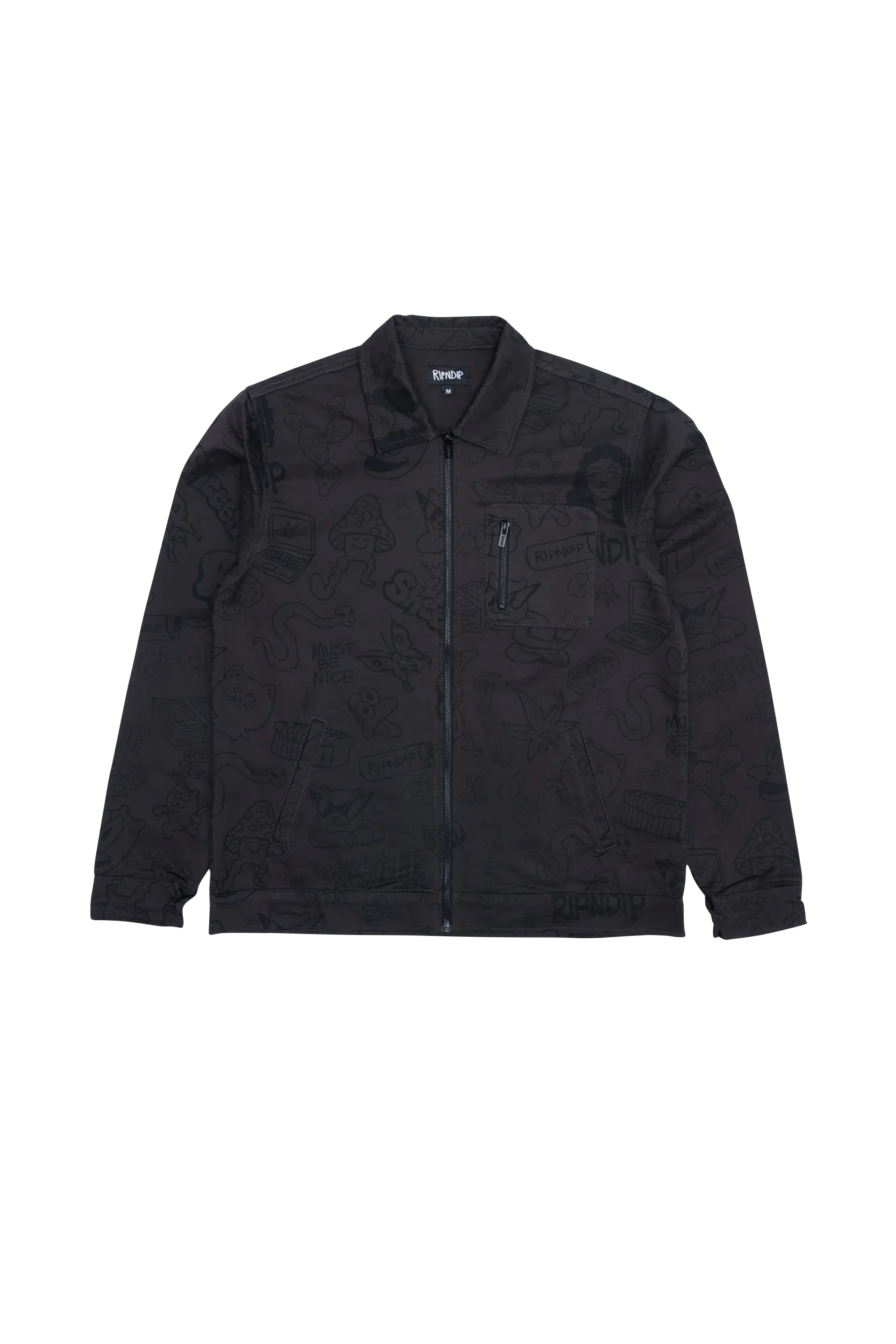 RIPNDIP Veste Nerm Doodle Work Noir