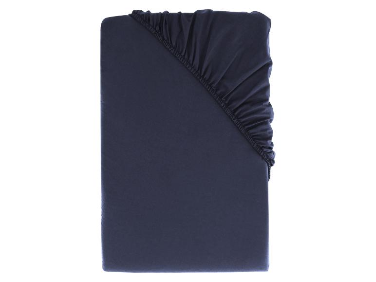 Percale hoeslaken 180-200 x 200 cm