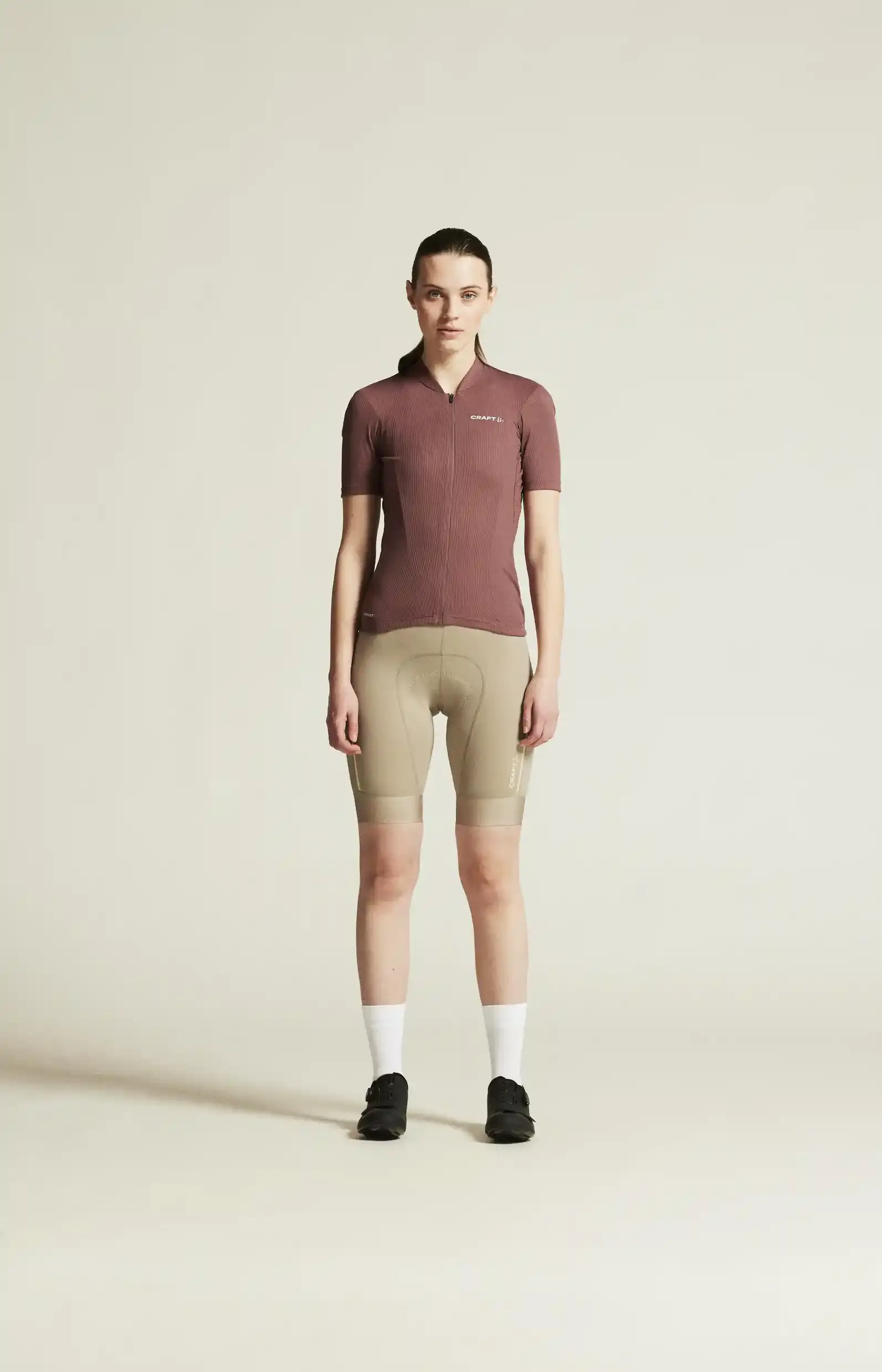 Craft ADV Endurance Fietsshirt Korte Mouwen ROSE BROWN Dames