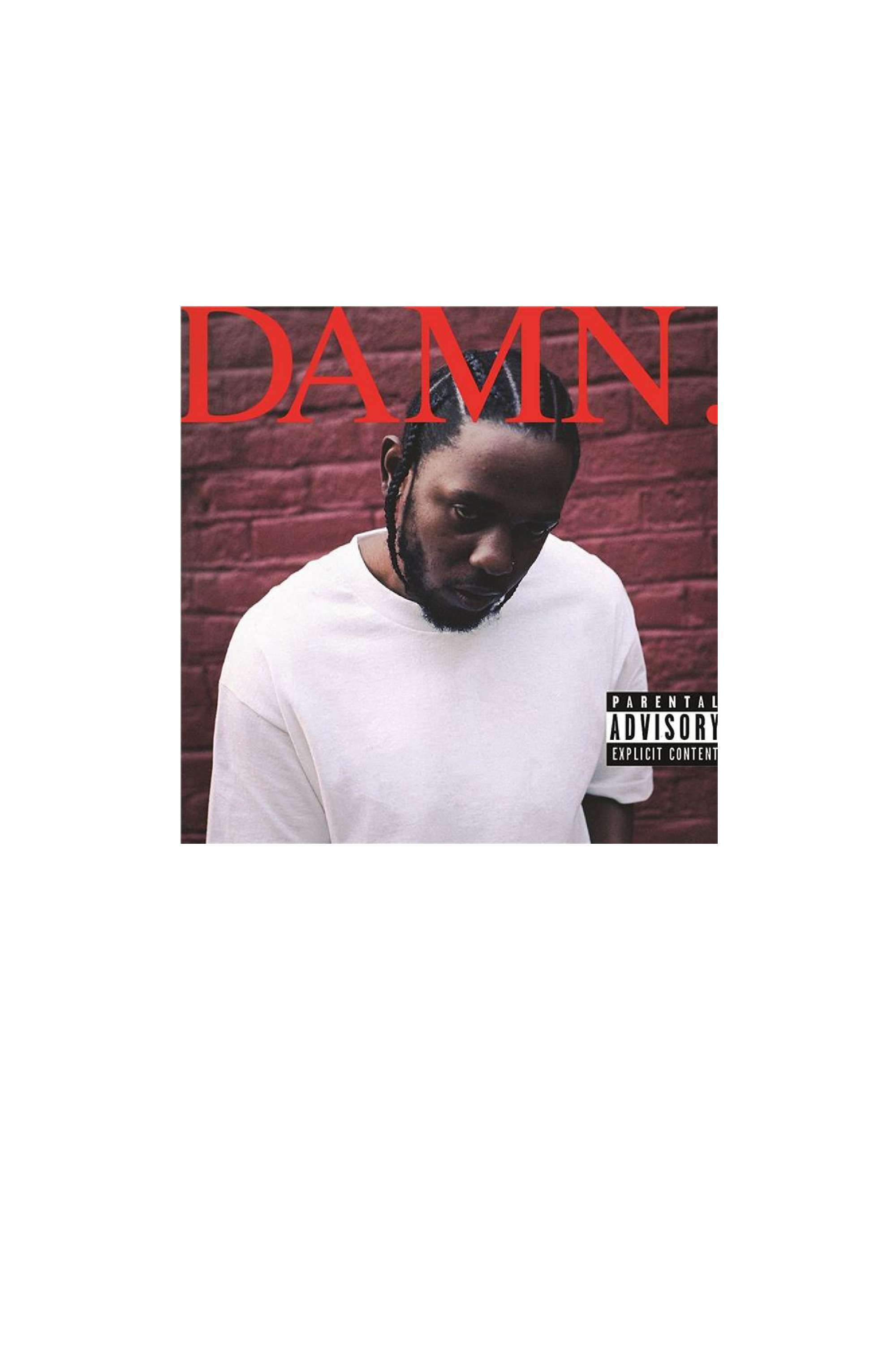 UNIVERSAL MUSIC Vinyle album Kendrick Lamar - Damn LP Multicolore