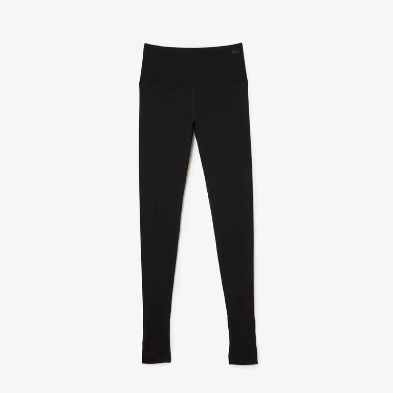 Legging fuseau femme Lacoste en polyamide recyclé Pantalons de survêtement - Noir - Lacoste - Femme