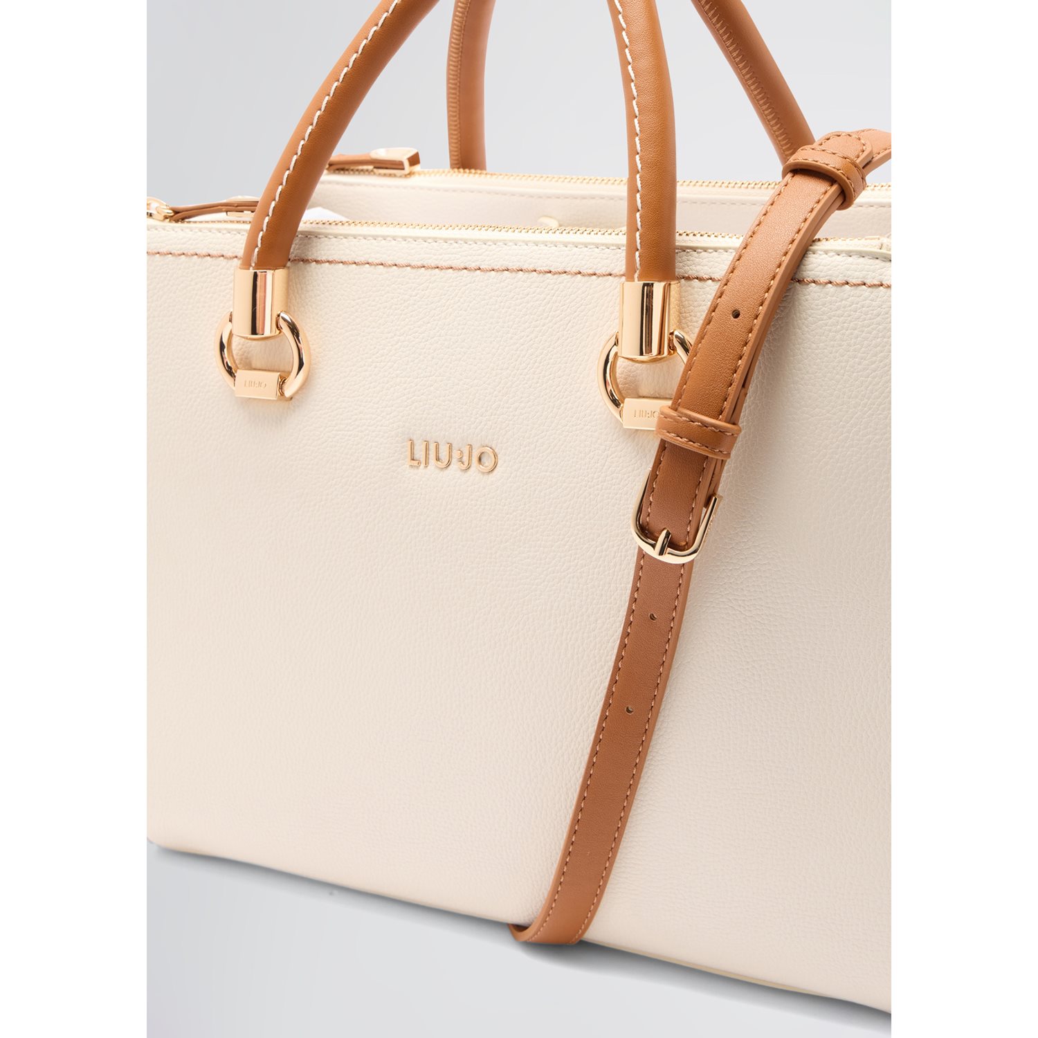 Liu Jo Manhattan Boston Bag cream/bran