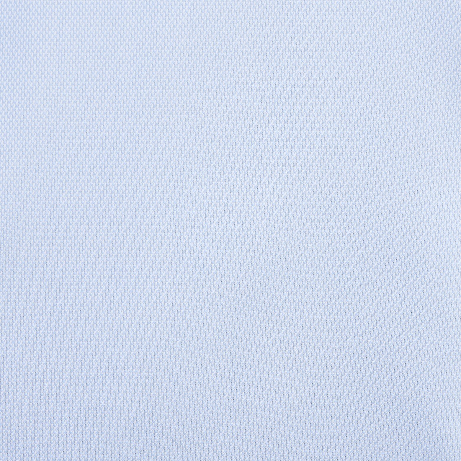Chemise regular sans repassage unie coton Bleu Ciel