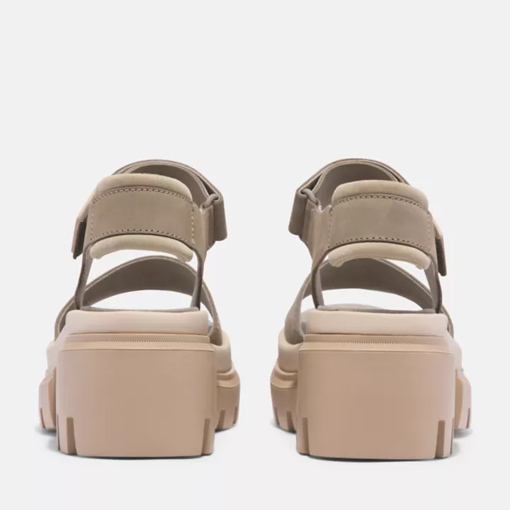 Sandale à double bride Everleigh pour femme en beige