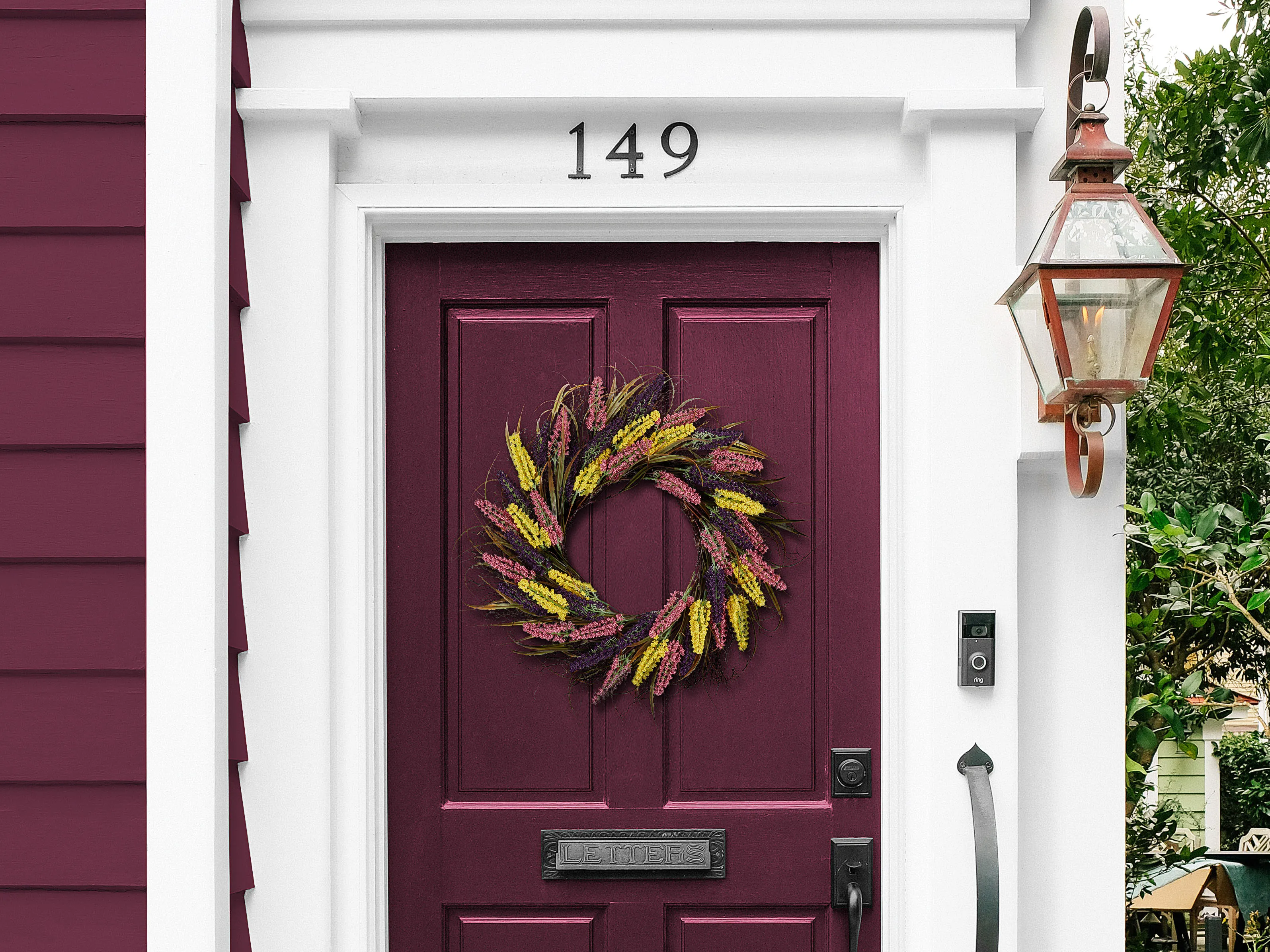 Decoratieve krans CANDELARIA 50 cm Meerkleurig