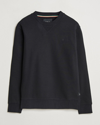 Replay Tonal Logo Crew Neck Sweatshirt Black